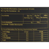 2 - Divine Nutrition Creatine Monohydrate Gold,  Unflavoured  0.55 lb 
