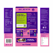 4 - Yogabar Pro Clean Whey, 3 sachets/pack Chocolate with Monk Fruit & Dates