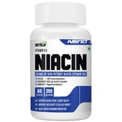 1 - NutriJa Niacin 250mg (Vitamin B-3),  Unflavoured  60 capsules 