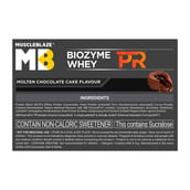 4 - MuscleBlaze Biozyme Whey PR, 4.4 lb Refill Pouch Molten Chocolate Cake