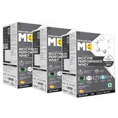 MuscleBlaze Biozyme Performance Whey Magical Mango 540g - 15 sachets x 36g