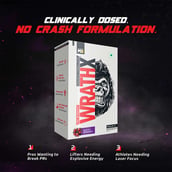 3 - MuscleBlaze Pre Workout WrathX, 0.59 lb Natty Berries (Pack of 15)