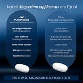8 - GNC Magnesium PureGlycinate,  Unflavoured  90 tablet(s) 
