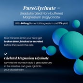 3 - GNC Magnesium PureGlycinate,  Unflavoured  90 tablet(s) 