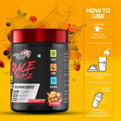 2 - Muscle Garage Race Horse Pre Workout, 0.33 lb Fruit Punch
