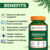 4 - Pure Nutrition Dandelion,  60 veggie capsule(s) 