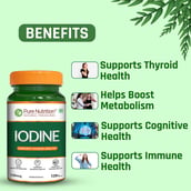 3 - Pure Nutrition Iodine,  120 veggie capsule(s) 