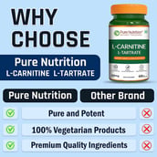 6 - Pure Nutrition L-Carnitine L-Tartrate, 60 veggie capsule(s) Unflavoured