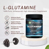 3 - Pure Nutrition Glutamine,  0.22 lb  Unflavoured 
