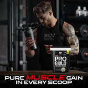 9 - Rawsome Pharm PRO BUILD 100% Whey Protein,  4.4 lb  Chocolate Brownie 