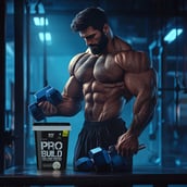 7 - Rawsome Pharm PRO BUILD 100% Whey Protein, 4.4 lb Cafe Mocha