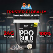 12 - Rawsome Pharm PRO BUILD 100% Whey Protein, 4.4 lb Cafe Mocha