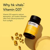 7 - HealthKart HK Vitals Vitamin D3, 90 capsules Unflavoured