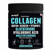 1 - NutriJa Hydrolyzed Marine Collagen with Biotin, 240 g Lychee