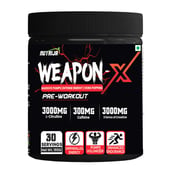 1 - NutriJa Weapon-X Pre-Workout, 0.43 lb Orange