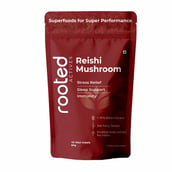 1 - Rooted Active Naturals Reishi Organic Mushroom Extract,  60 g 