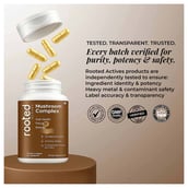 4 - Rooted Active Naturals Mushroom Complex, 60 veggie capsule(s)