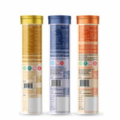 1 - Potencia Skin Wellness Kit, 3 Piece(s)/Pack Detox Liver & Lungs(Pina Colada)+Skin Fuel(Mint Blueberry)+Vitamin C(Orange)