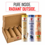 6 - Potencia Skin Wellness Kit, 3 Piece(s)/Pack Detox Liver & Lungs(Pina Colada)+Skin Fuel(Mint Blueberry)+Vitamin C(Orange)