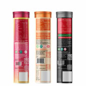 2 - Potencia Reload & Revive Kit, 45 tablet(s) Electrolyte(Rose Lemonade)+ Vitamin C & Zinc(Orange)+ Calcium & Magnesium(Toffee Apple)
