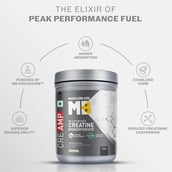 10 - MuscleBlaze Creatine Monohydrate CreAMP, Unflavoured 1.1 lb