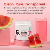 12 - Foodstrong Hydrolyzed Marine Collagen, 210 g Watermelon