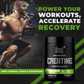 2 - Foodstrong Micronised Creatine Monohydrate,  Kiwi Kick  0.68 lb 
