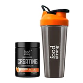 1 - Foodstrong Micronised Creatine Monohydrate,  Orange Rush  0.68 lb 