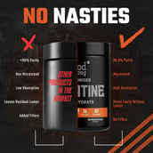 6 - Foodstrong Micronised Creatine Monohydrate,  Orange Rush  0.68 lb 