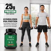 4 - Foodstrong Pea Protein Hydrolysed, 2.2 lb Chocolate