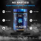 6 - Foodstrong Thunder Pre-Workout Supplement, 0.71 lb The Tropical Tease