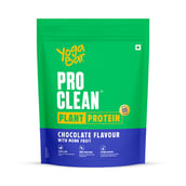 3 - Yogabar Pro Clean Plant Protein,  1.1 lb  Chocolate with Monk Fruit (Pack of 2) 