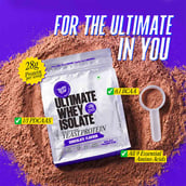 2 - Yogabar Ultimate Whey Isolate,  1.1 lb  Chocolate (Pack of 3) 