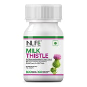 9 - INLIFE Milk Thistle (800mg), 60 veggie capsule(s)