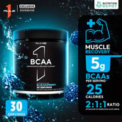 3 - Rule One BCAA, 0.56 lb 30 Servings Blue Raspberry