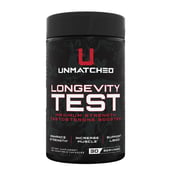 1 - Unmatched Longevity Test, 180 veggie capsule(s) Unflavoured