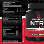 3 - Unmatched Intra-Workout, 1.97 lb Fruit Punch