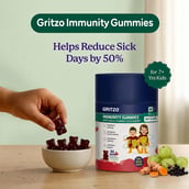 3 - Gritzo Immunity Gummies 2-6 Years,  30 gummies  Strawberry