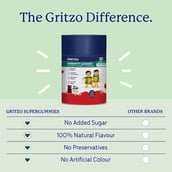 8 - Gritzo Immunity Gummies 2-6 Years,  30 gummies  Strawberry