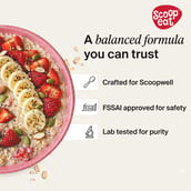 10 - Scoopeat 26g Super Protein Oats, 400 g Strawberry