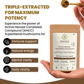 5 - Rooted Active Naturals Hexose Correlated Compound (AHCC) Mushroom Extract, 45 g
