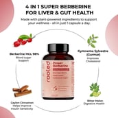 8 - Rooted Active Naturals Berberine, 60 veggie capsule(s)
