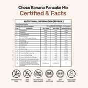 8 - Miduty Pancake Mix for Kids,  Choco Banana (Pack of 2)  150 g 