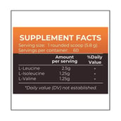 supplement - Nutrition Planet BCAA, 0.76 lb Orange