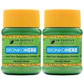 Dr. Vaidya's Bronkoherb (Pack of 2), 50 g