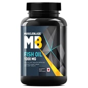 4 - MuscleBlaze Fish Oil (1000 mg) OP, 90 softgels