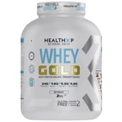 1 - HealthXP Premium Series Whey Gold, 4.4 lb Chocolate Fudge