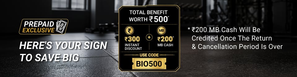 Flat Rs. 300 Off + 200 MB Cash on 2kg Biozyme Range W/code: BIO500