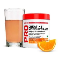 1 - GNC Pro Performance Pure Micronized Creatine Monohydrate, Orange 0.22 lb