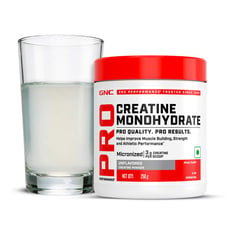 1 - GNC Pro Performance Pure Micronized Creatine Monohydrate,  Unflavoured  0.55 lb 